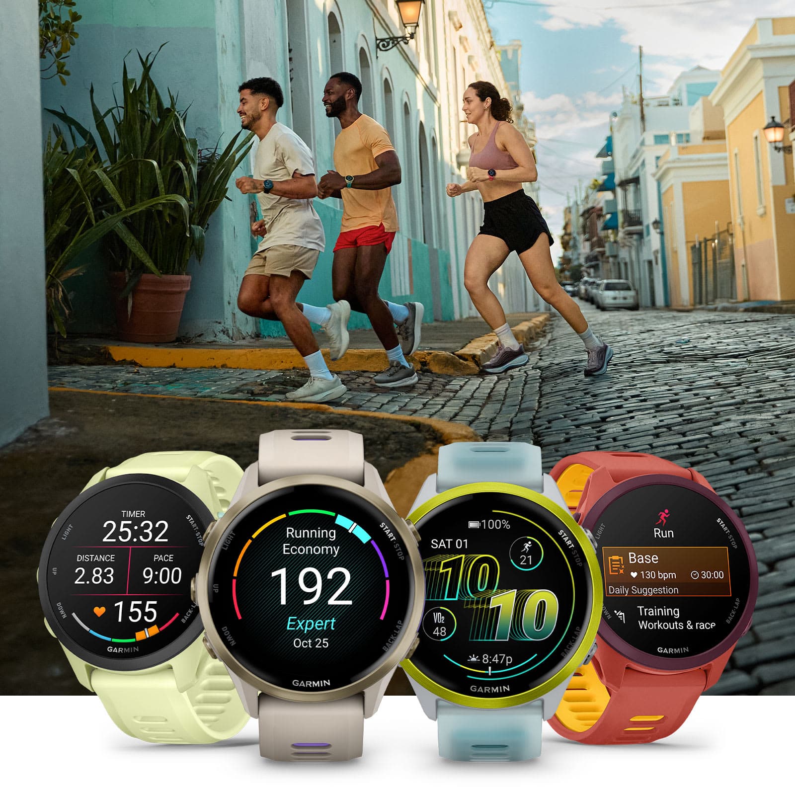 FORERUNNER® — RUNNING SMARTWATCHES FOR ANY LEVEL